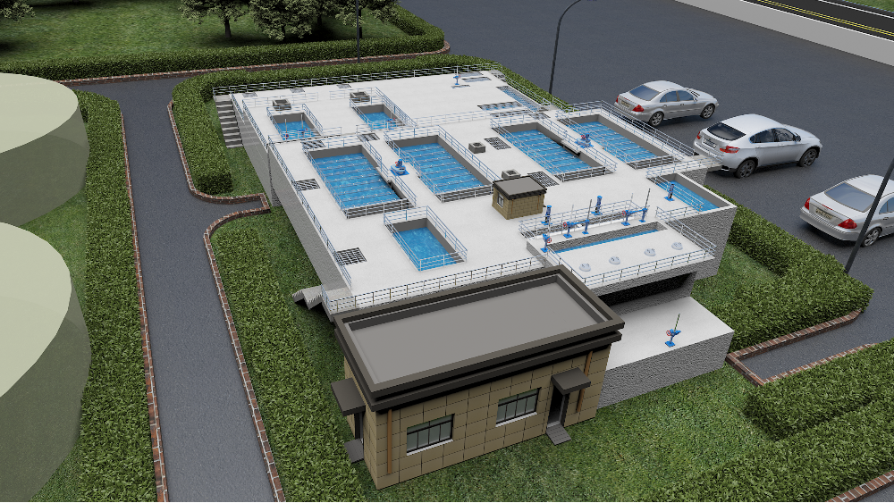 華東工控丨一鍵啟停，無人值守-安徽休寧水廠電氣自動化交鑰匙工程