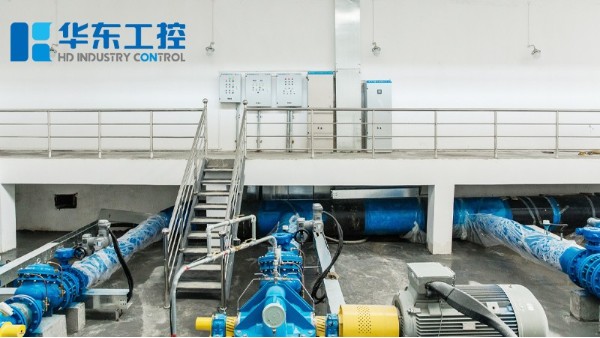 一體化泵站控制系統(tǒng)現(xiàn)場(chǎng)